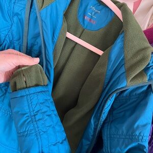 Women’s Blue and Green Jacket